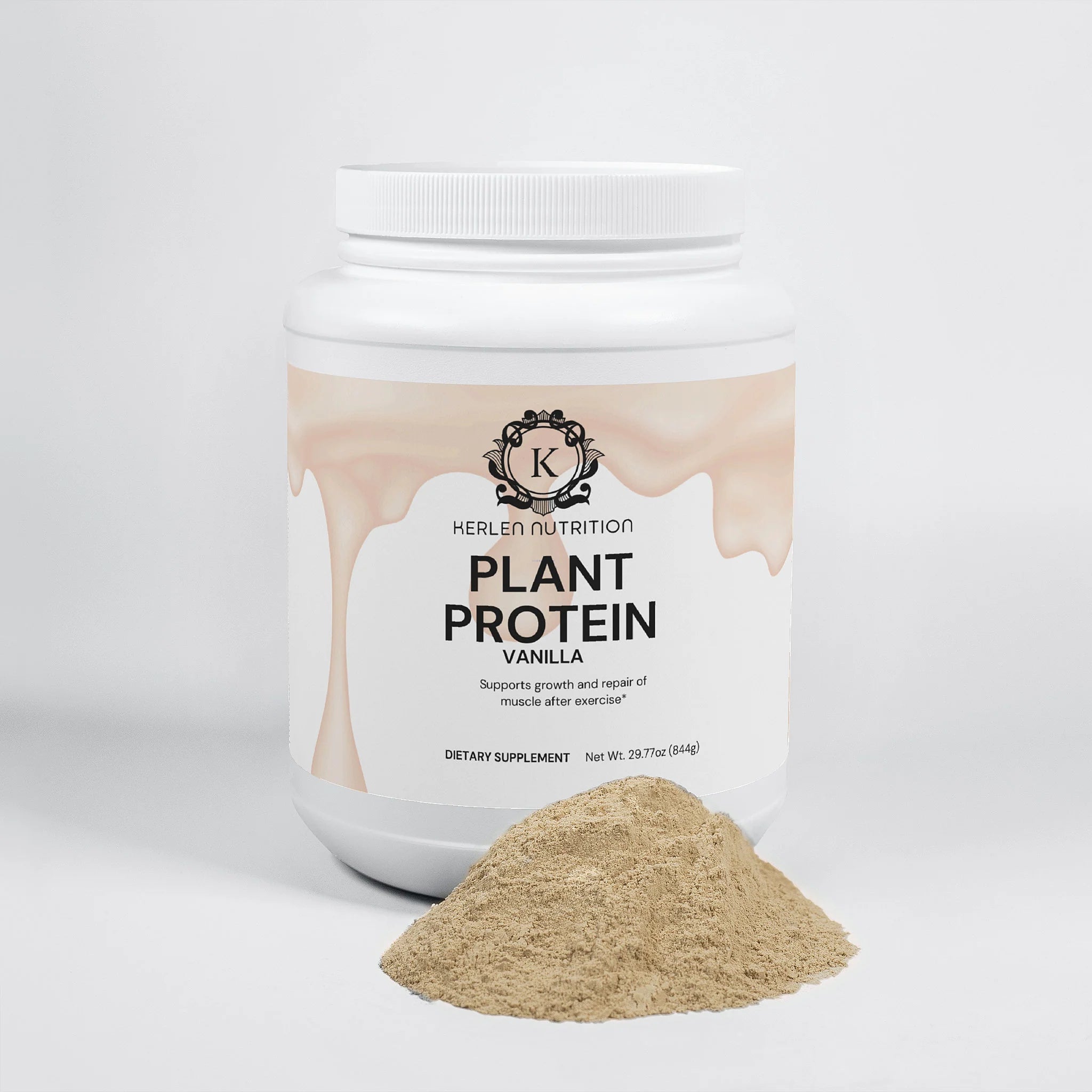 Vanilla Plant-Based Protein Powder, 850g - Gluten Free