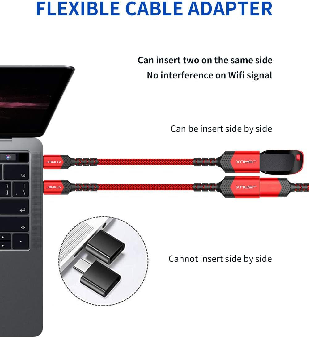 LinkBridge USB-C to USB Adapter (2-Pack)