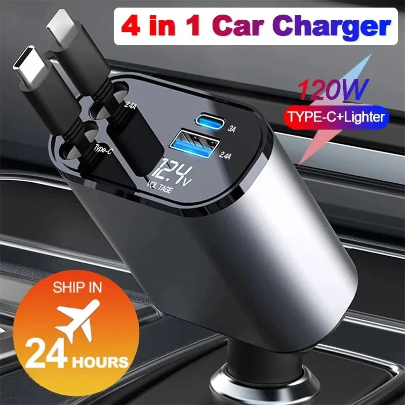 VoltDrive 4-in-1 Turbo Charger