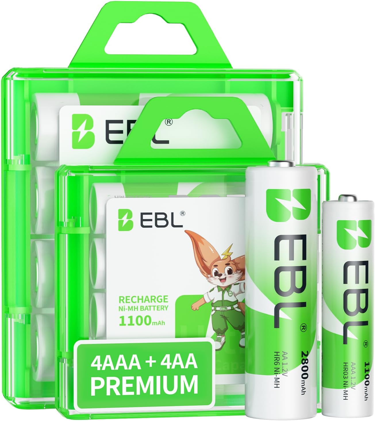 PowerCell Pro AA & AAA Rechargeable Combo