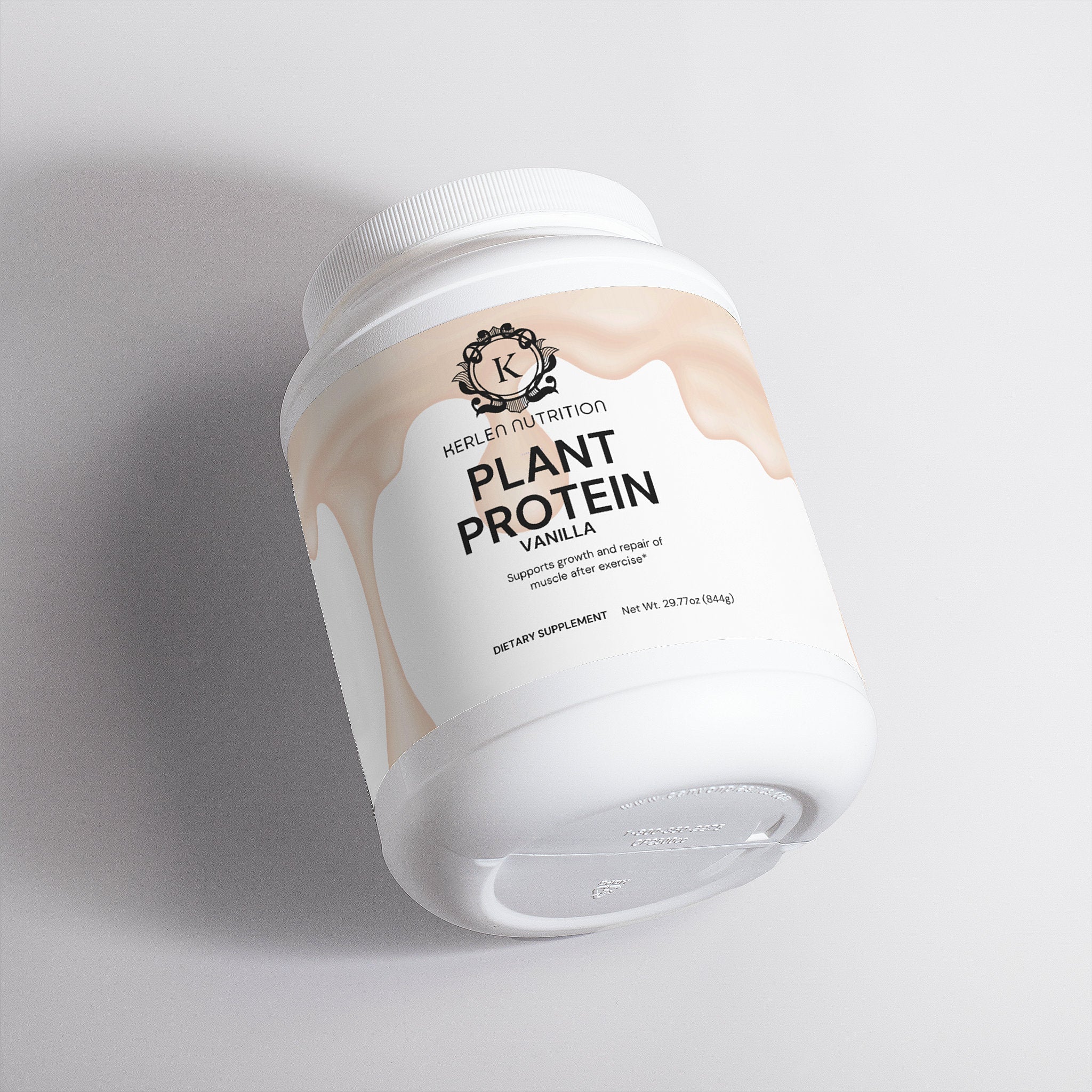 Vanilla Plant-Based Protein Powder, 850g - Gluten Free