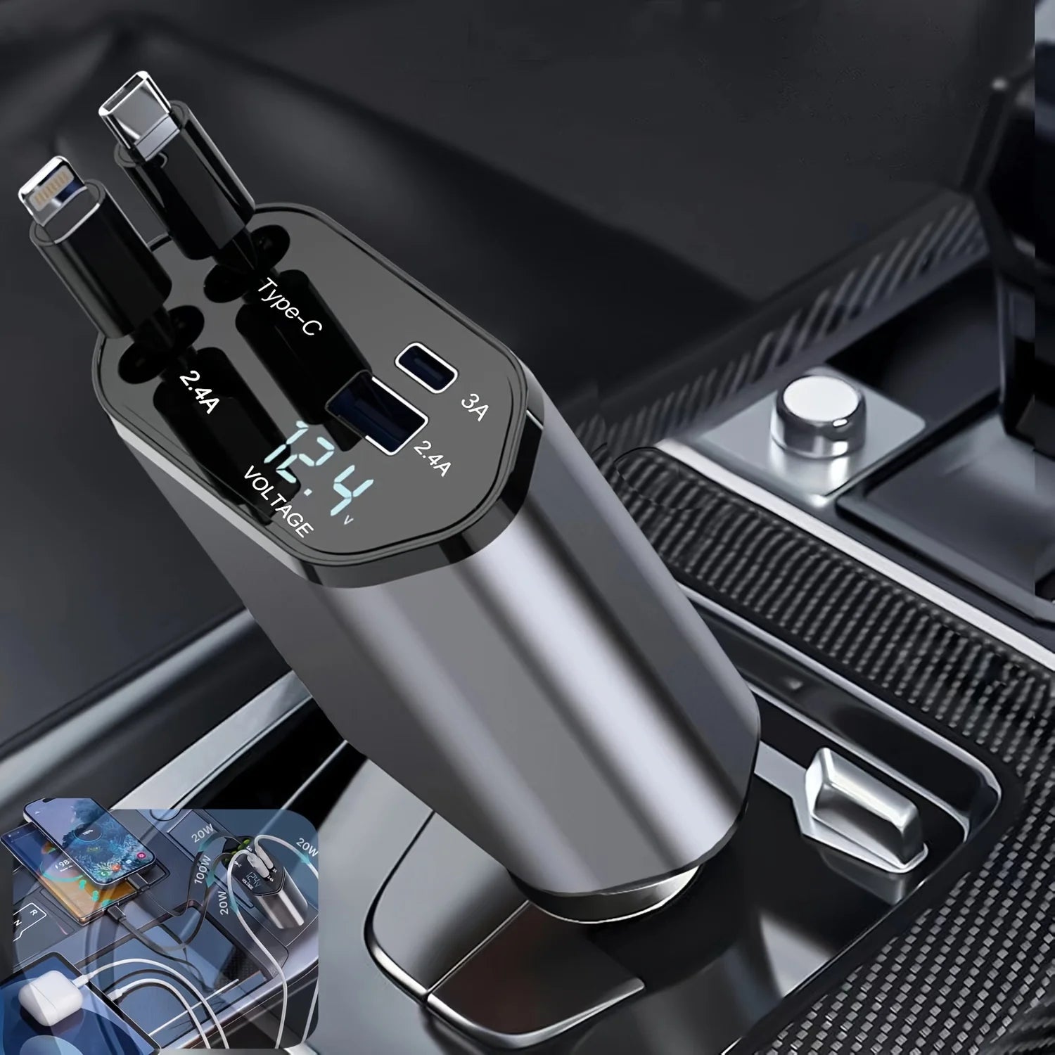 VoltDrive 4-in-1 Turbo Charger