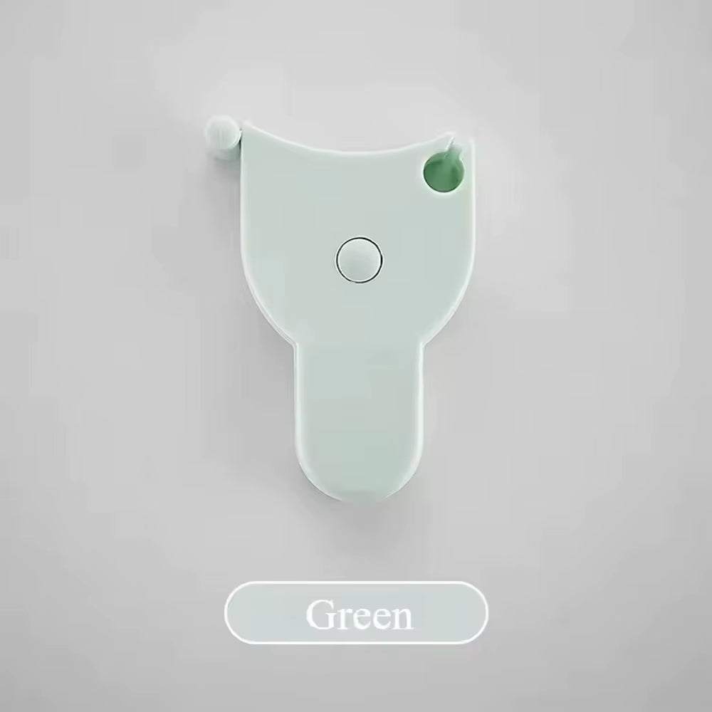 Portable Automatic Telescopic Tape Circumference Sewing Tailor Dressmaking Measure Ruler Meter Film for Waist Chest Legs