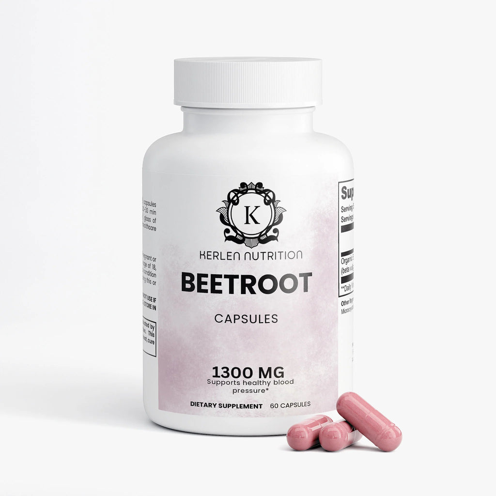 Beetroot Capsules 60 Count, 1300 mg