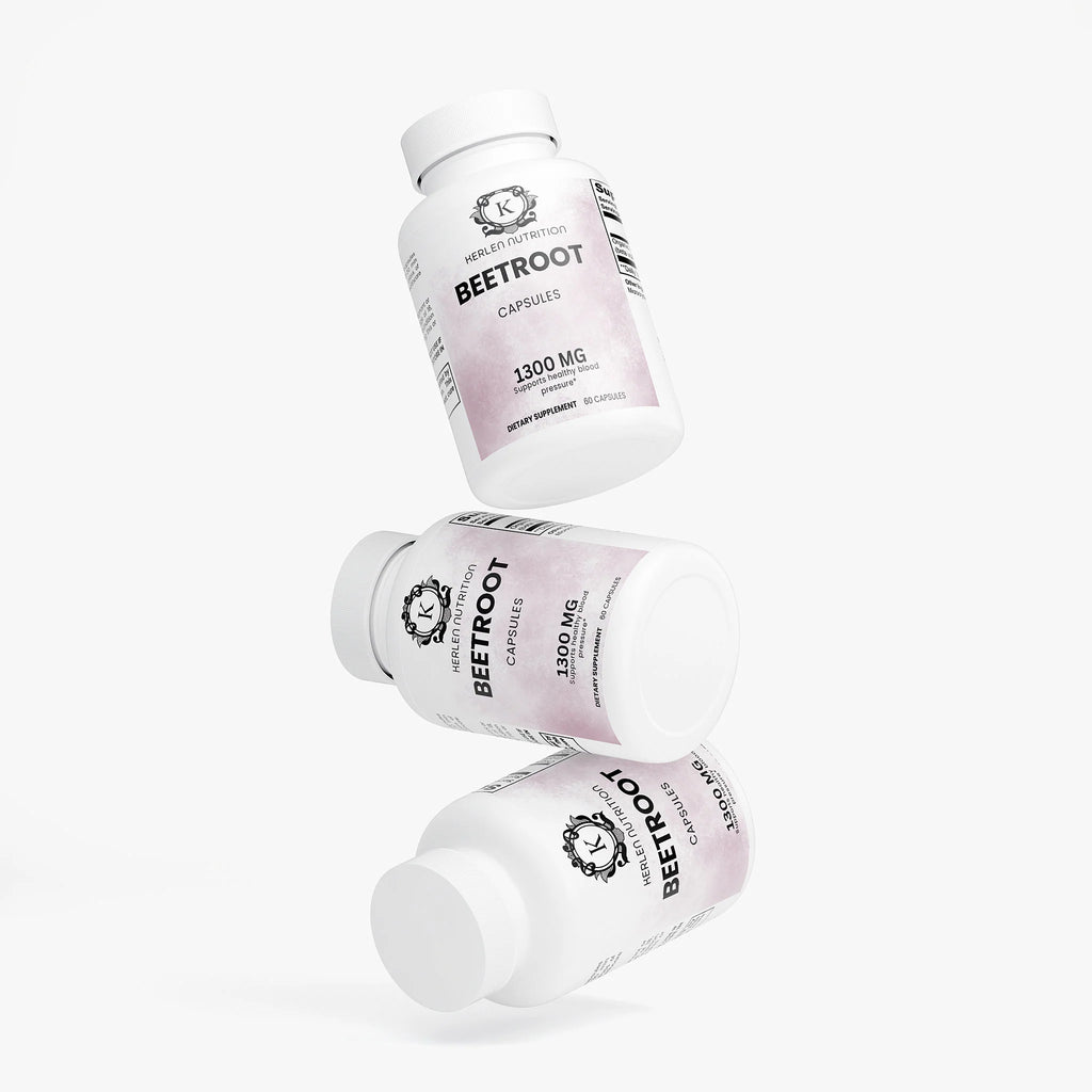 Beetroot Capsules 60 Count, 1300 mg