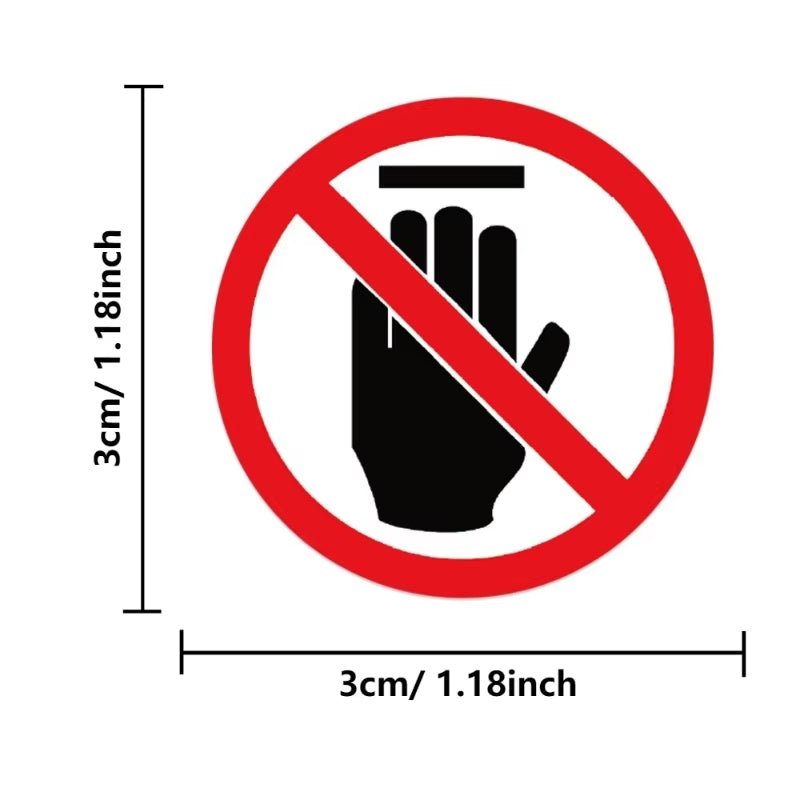62 Pieces of Fun Warning Stickers for Luggage, Notebooks, Guitars, Skateboards, and Waterproof PVC Graffiti Stickers