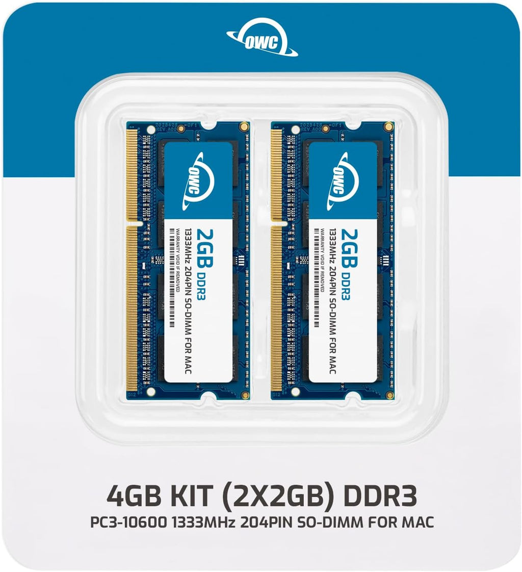 Upgrade Your iMac, Mac Mini, MacBook Pro, and PC Laptops with 4GB (2x2GB) 1333MHz DDR3 SO-DIMM Memory RAM Module - Boost Performance Now!