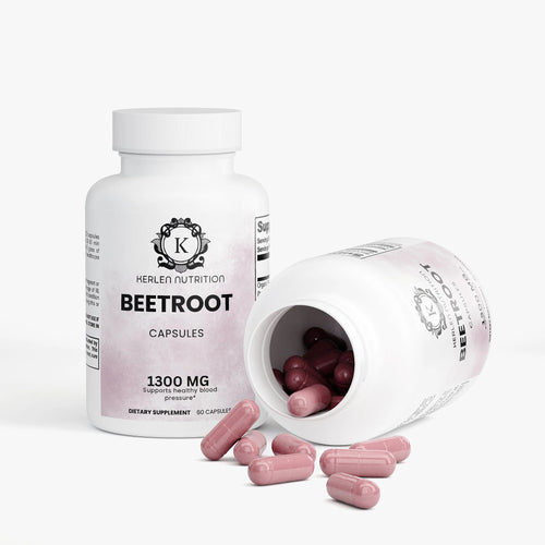 Beetroot Capsules 60 Count, 1300 mg