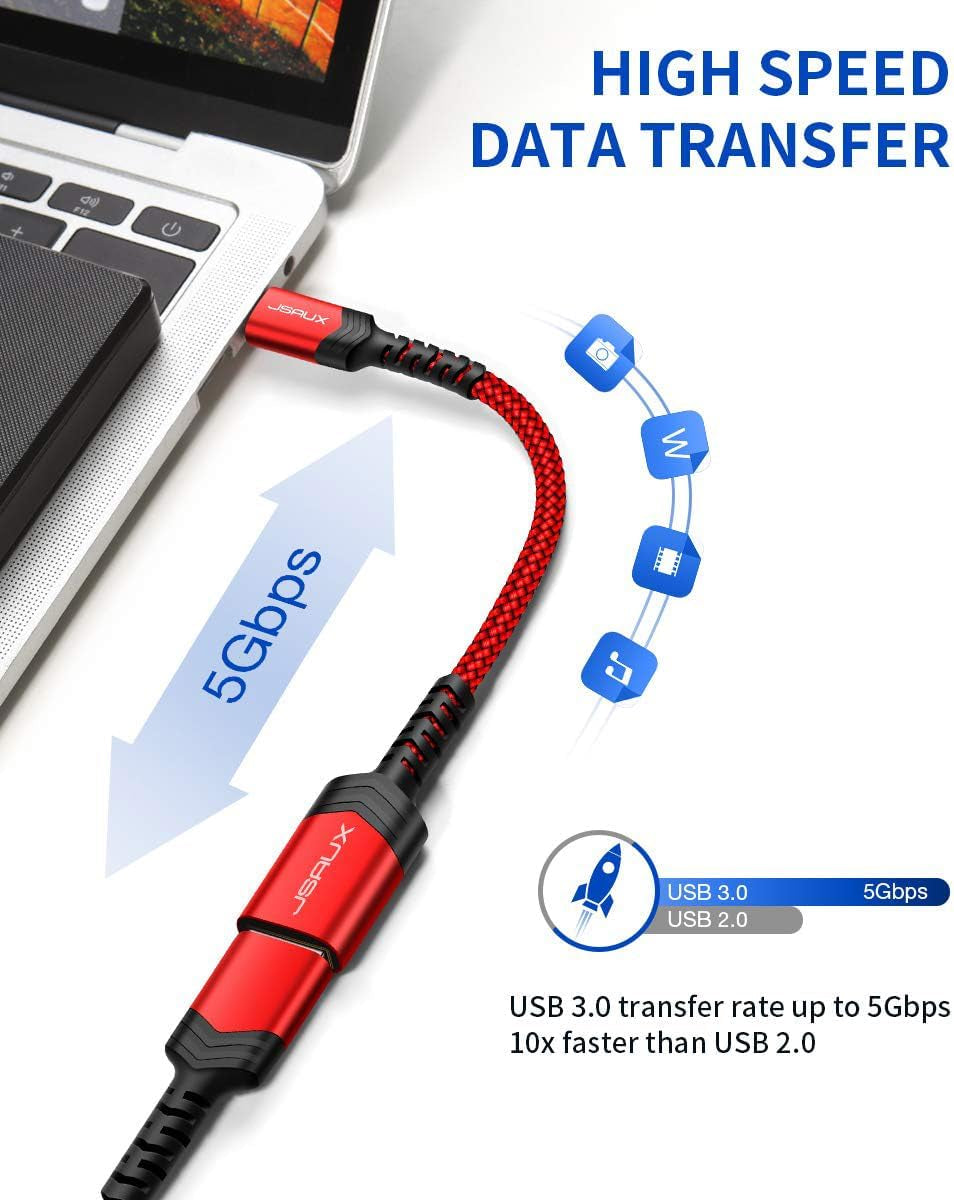 LinkBridge USB-C to USB Adapter (2-Pack)